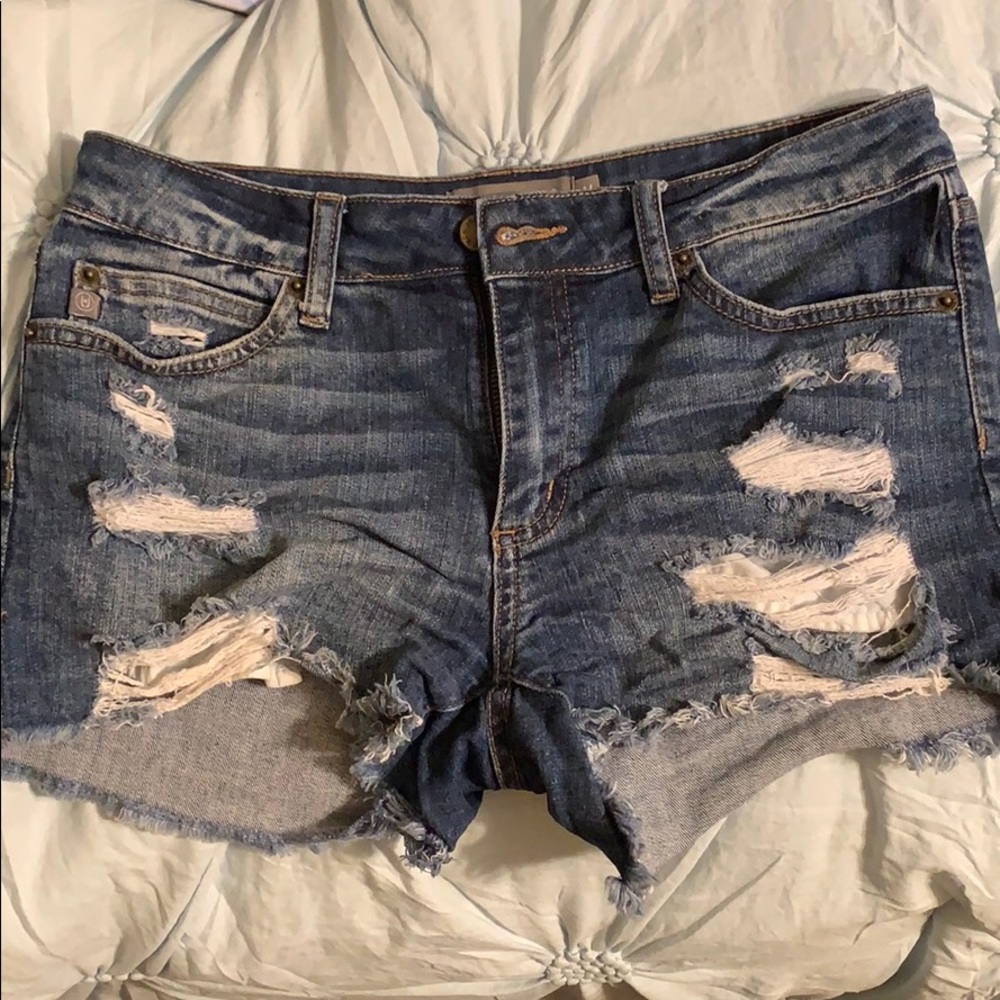 2 pair - Jean Shorts JUSTUSA distressed shorts